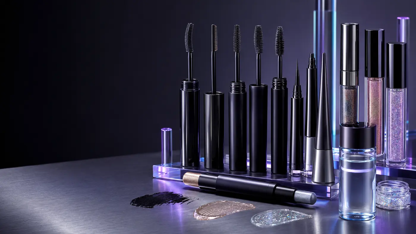 Eye and brow makeup